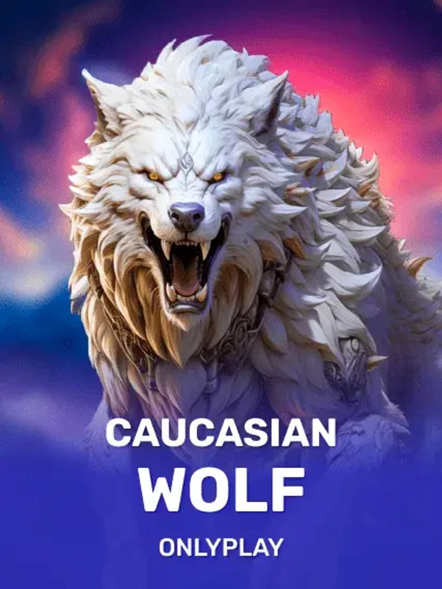 Caucasian Wolf slot game artwork