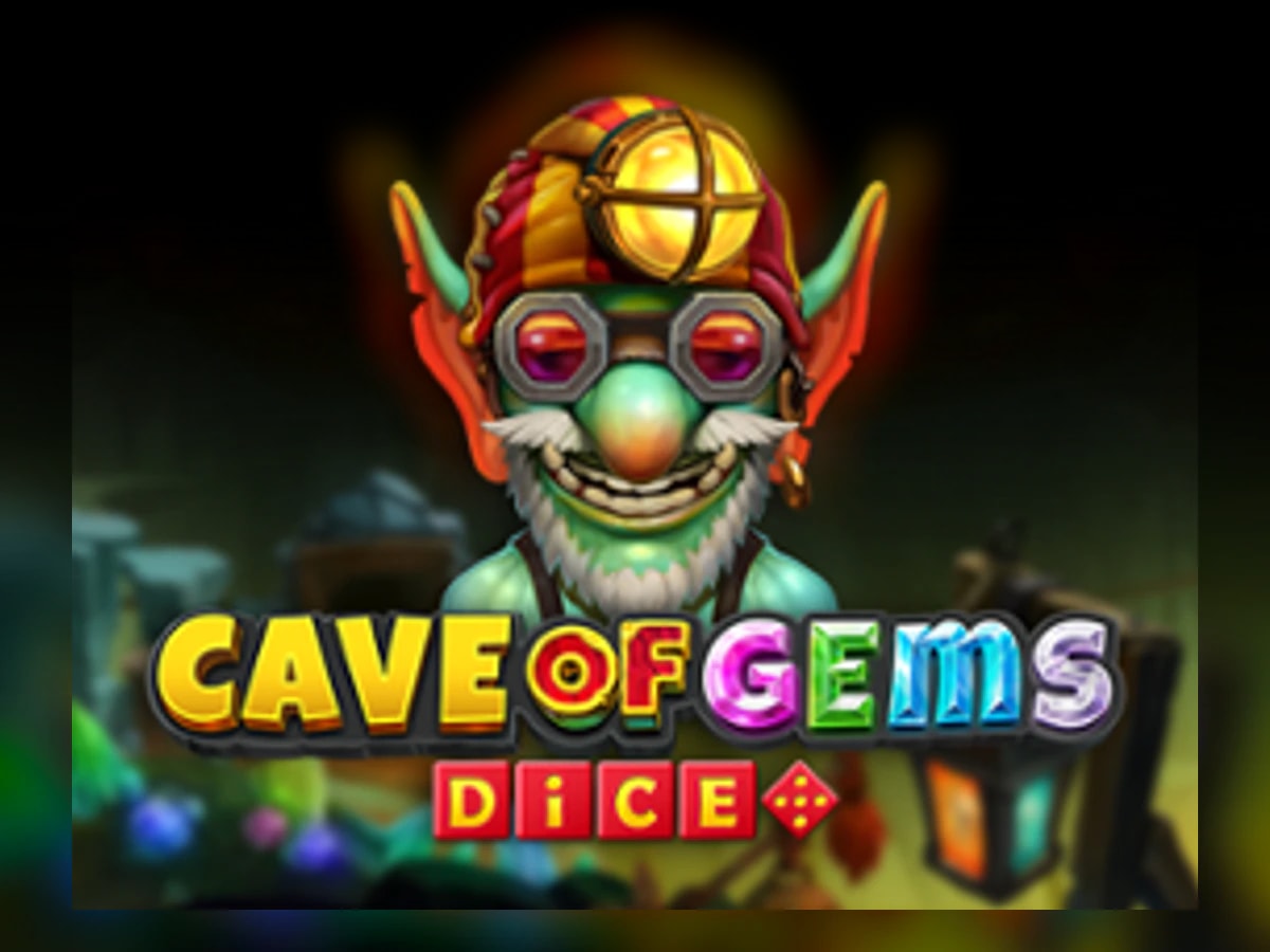Cave Of Gems Dice slot game artwork