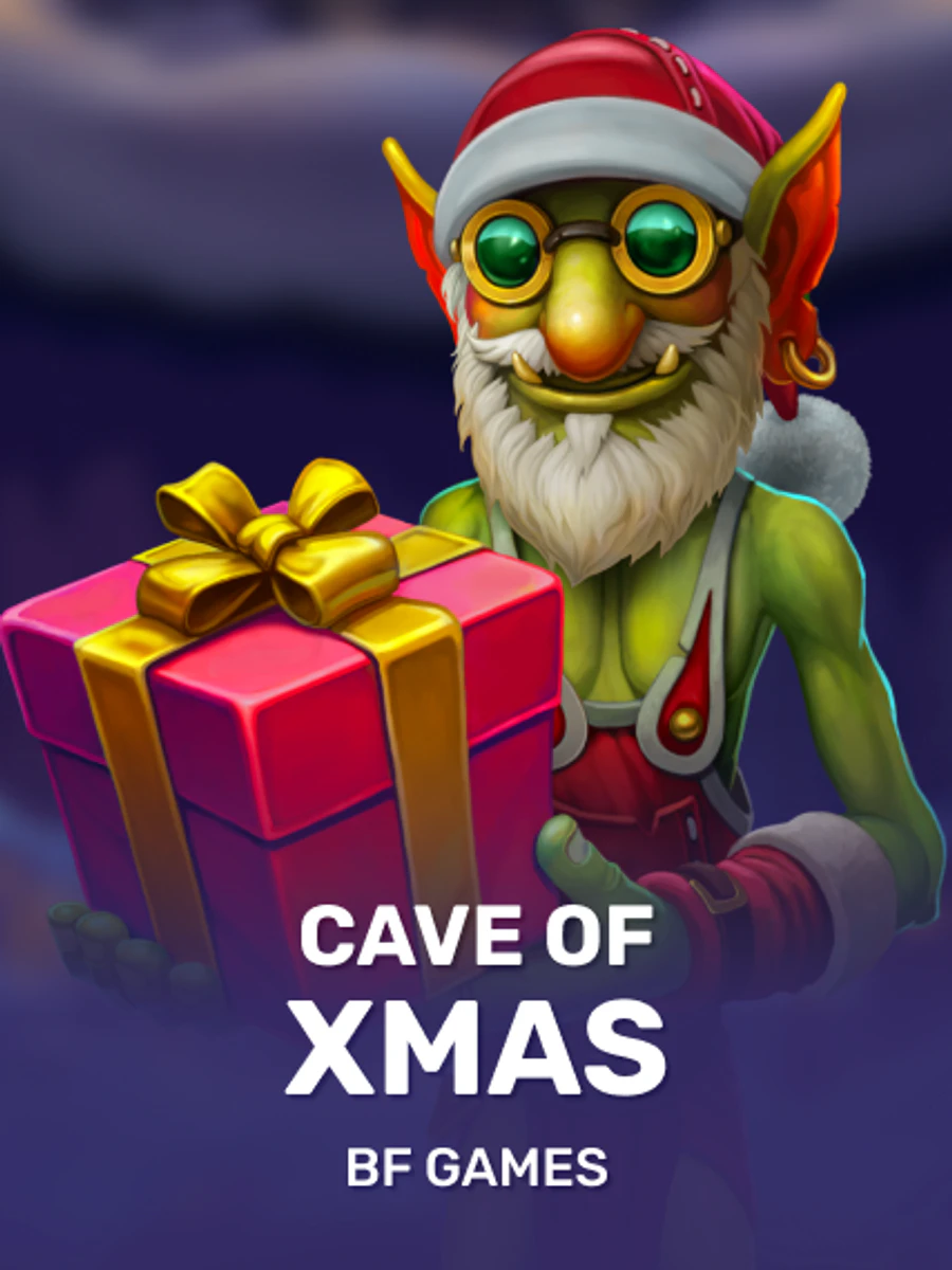 Cave of Xmas slot game artwork
