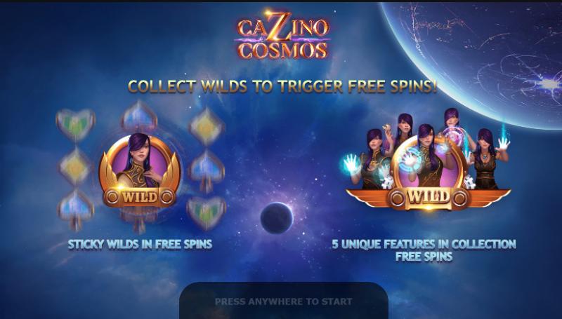 Cazino Cosmos slot game artwork