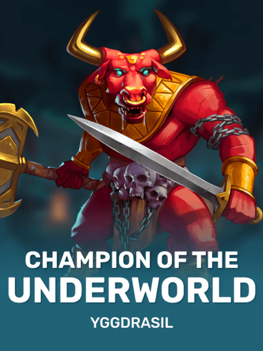 Champion of the Underworld slot game artwork