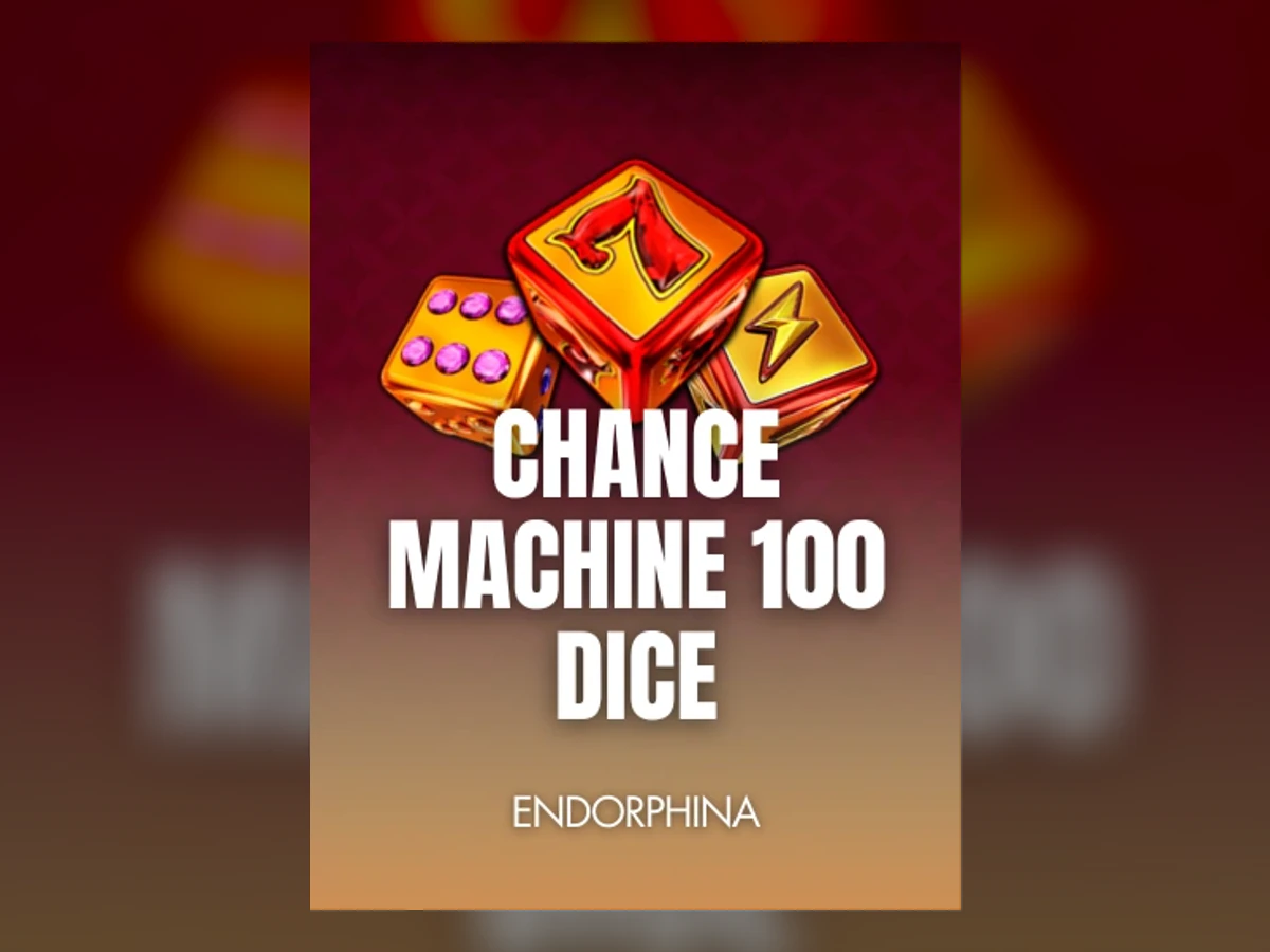 Chance Machine 100 Dice slot game artwork