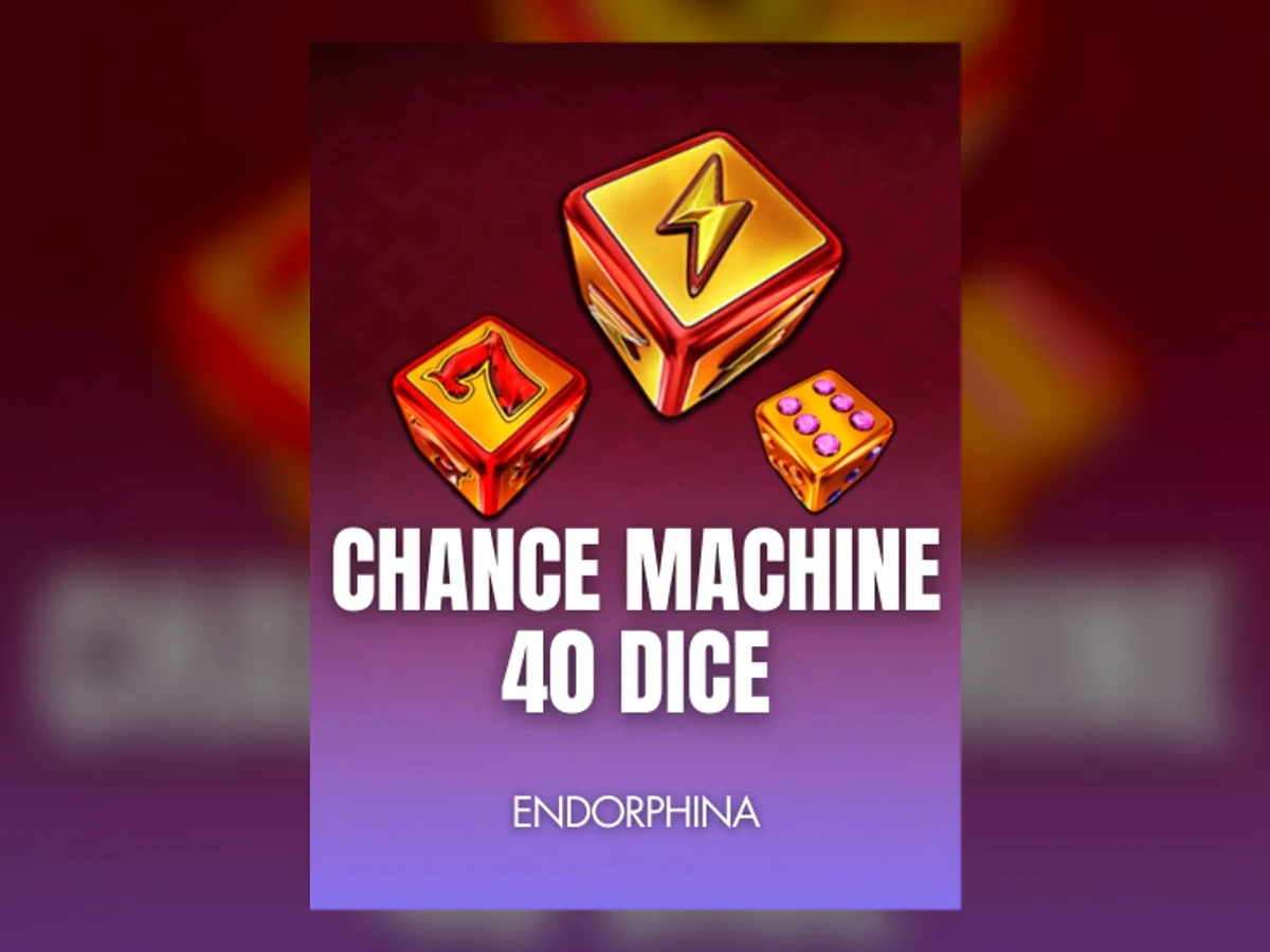 Chance Machine 40 Dice slot game artwork