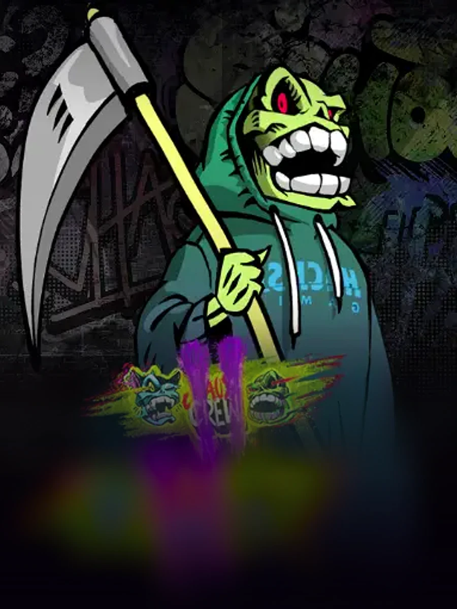 Chaos Crew II slot game artwork