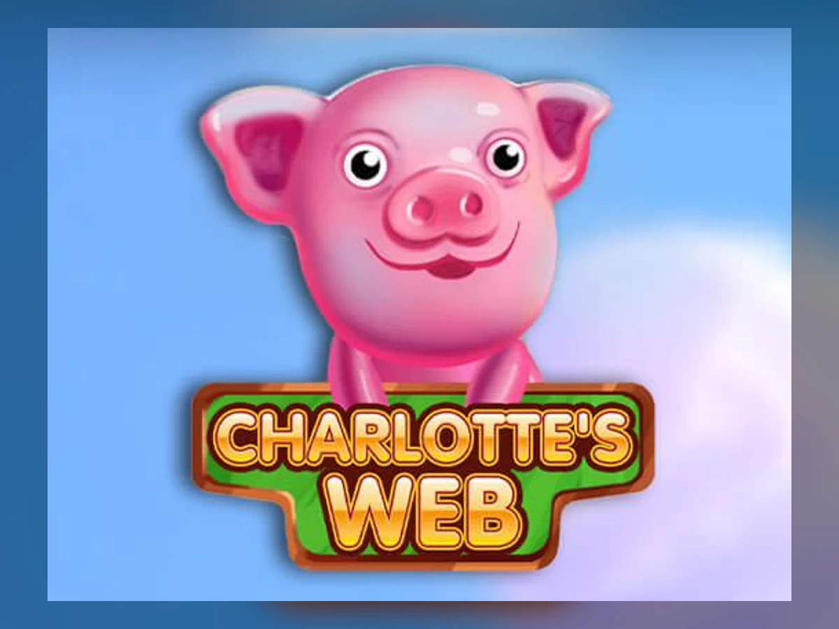 Charlottes Web slot game artwork