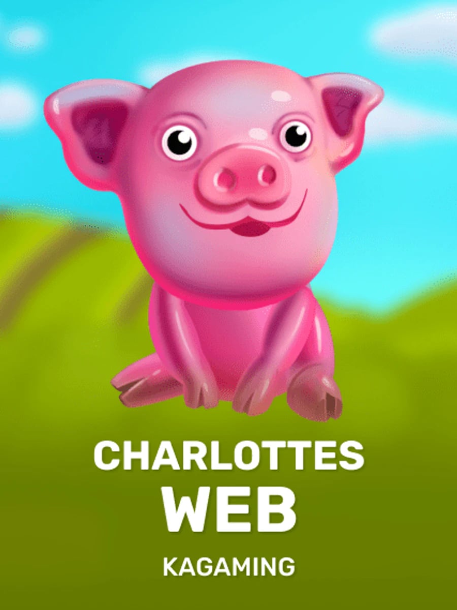 Charlottes Web slot game artwork