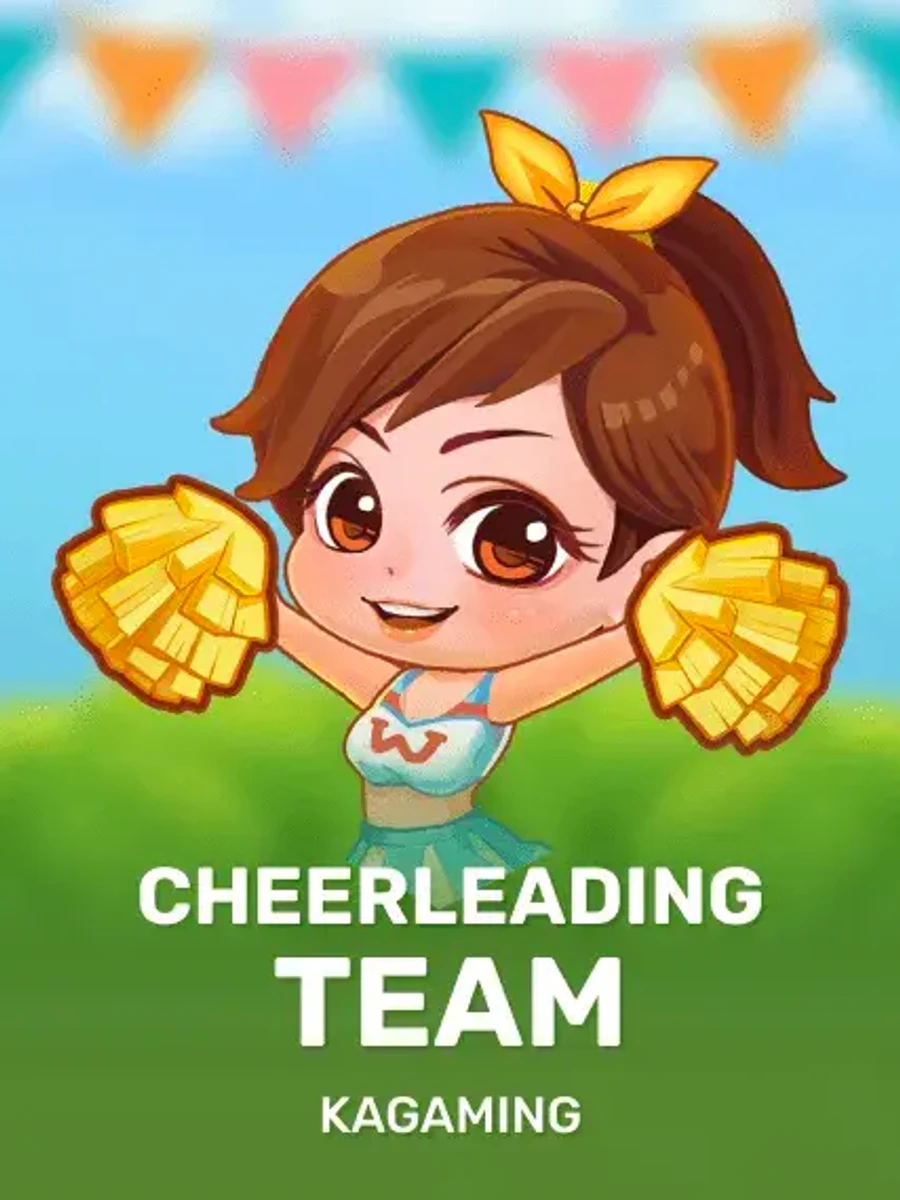 Cheerleading Team slot game artwork