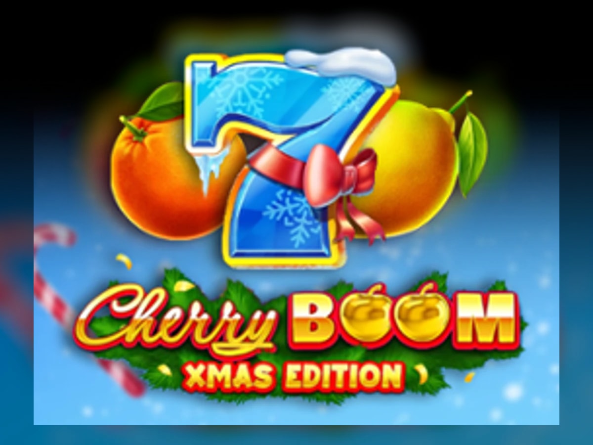 Cherry Boom Christmas slot game artwork