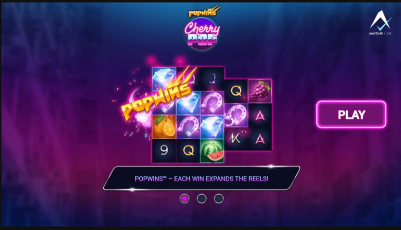 Cherrypop slot game artwork