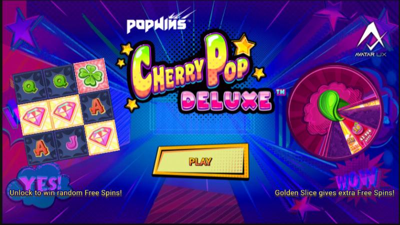 Cherrypop Deluxe slot game artwork