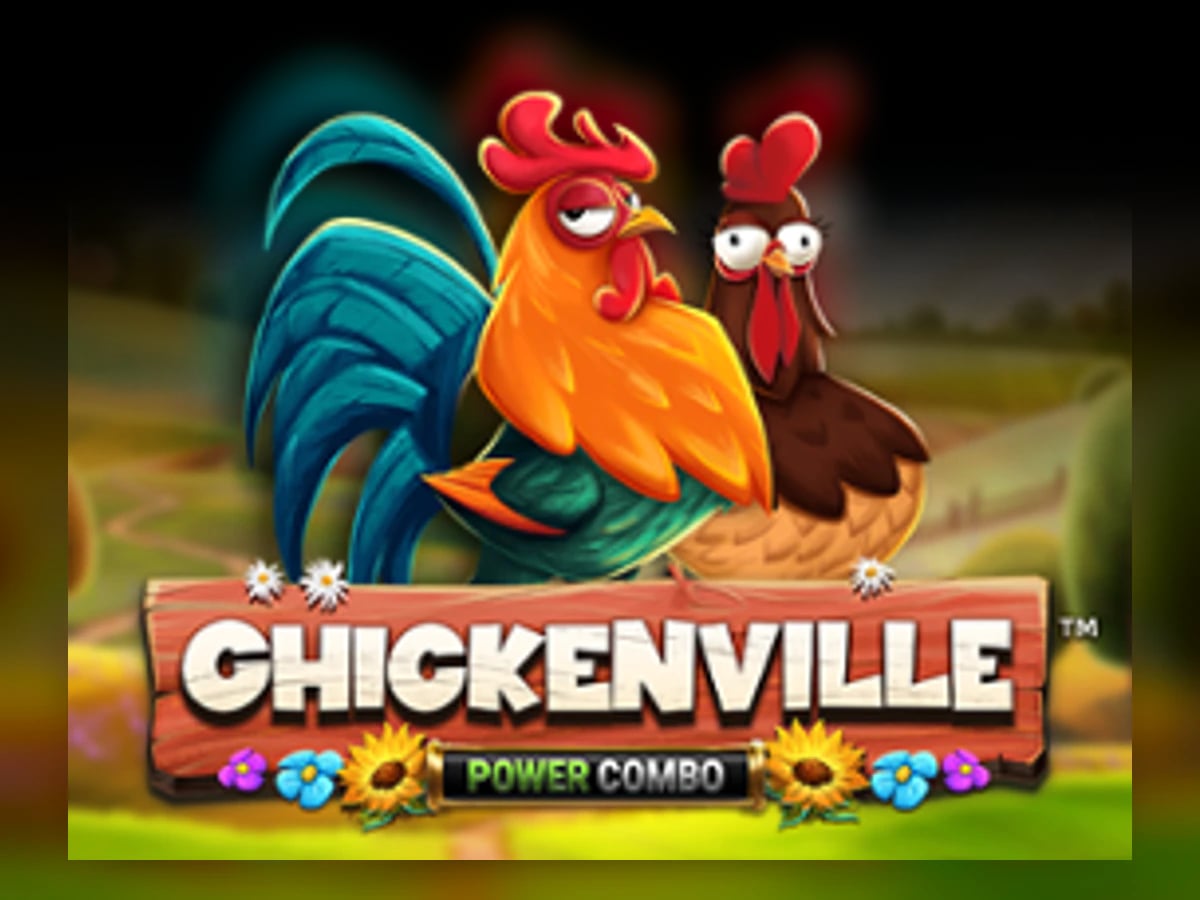Chickenville POWER COMBO slot game artwork