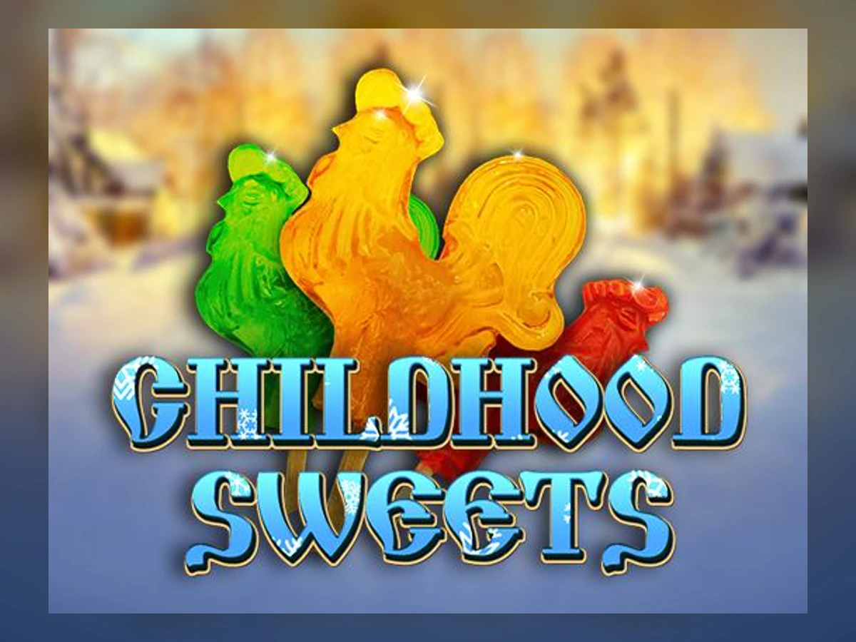 Childhood Sweets slot game artwork