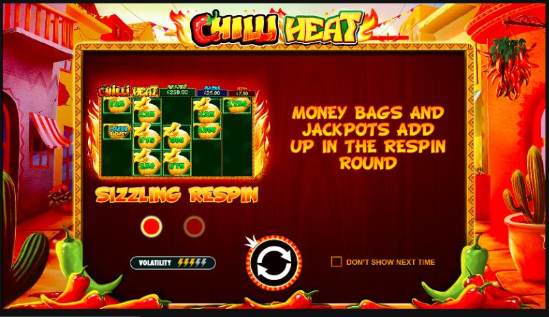 Chilli Heat slot game artwork
