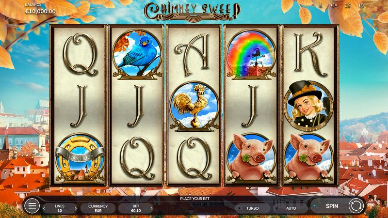 Chimney Sweep slot game artwork