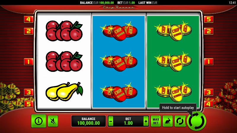 Chip Runner slot game artwork