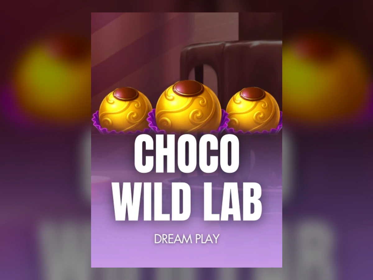 Choco Wild Lab slot game artwork