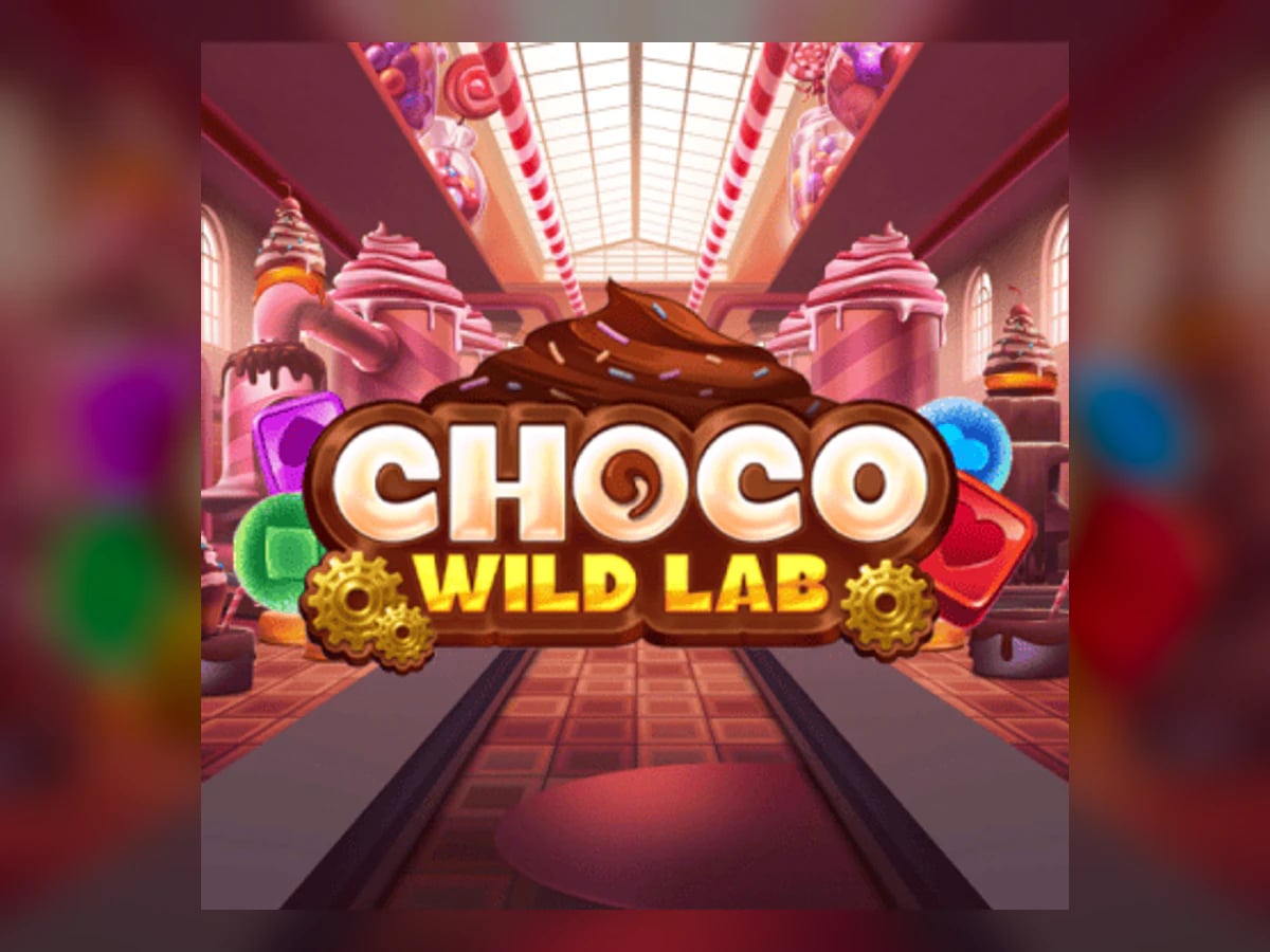 Choco Wild Lab slot game artwork