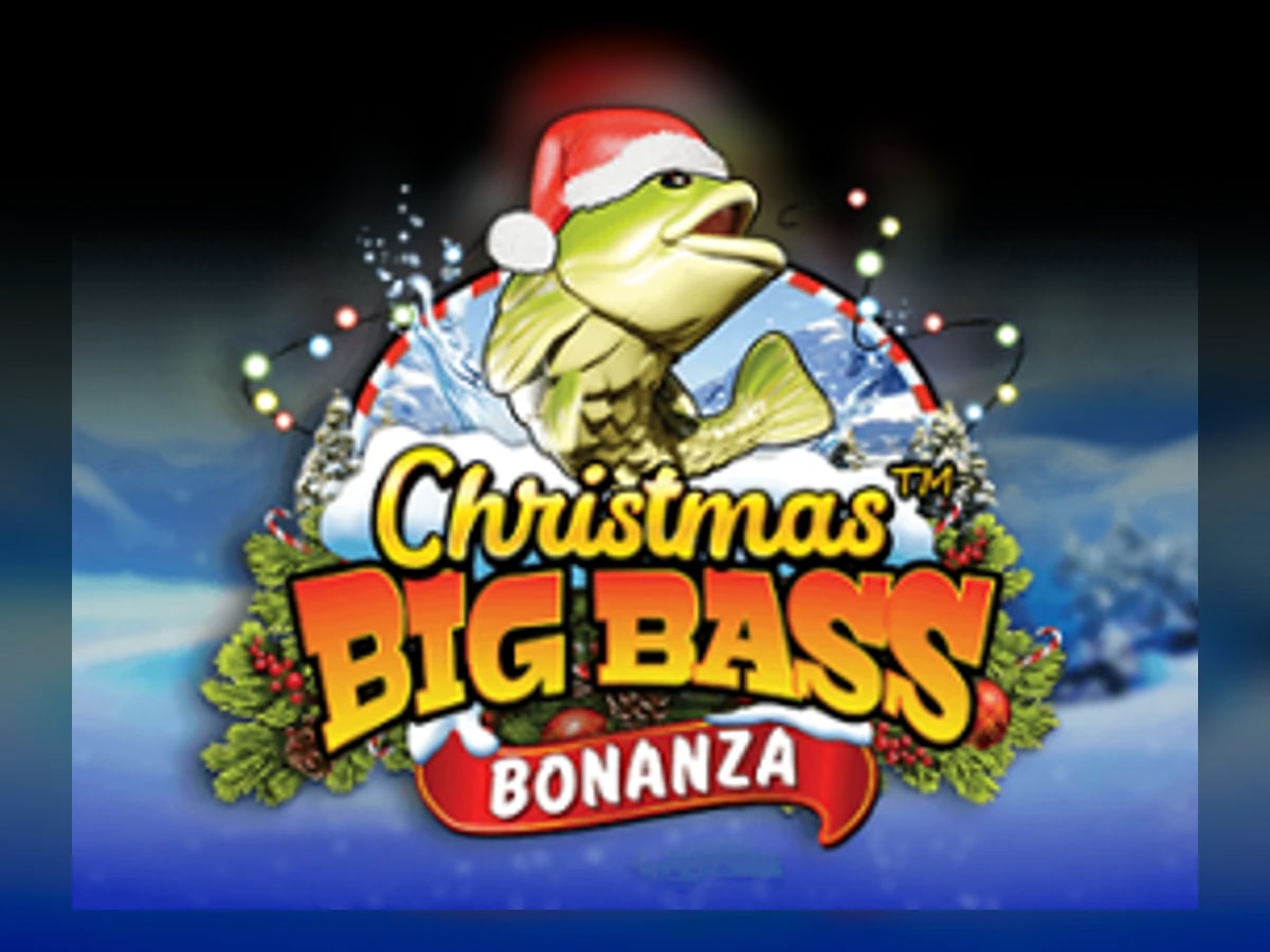 Christmas Big Bass Bonanza slot game artwork