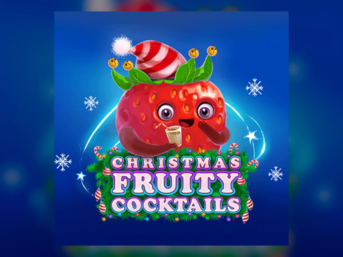Christmas Fruity Cocktails slot game artwork