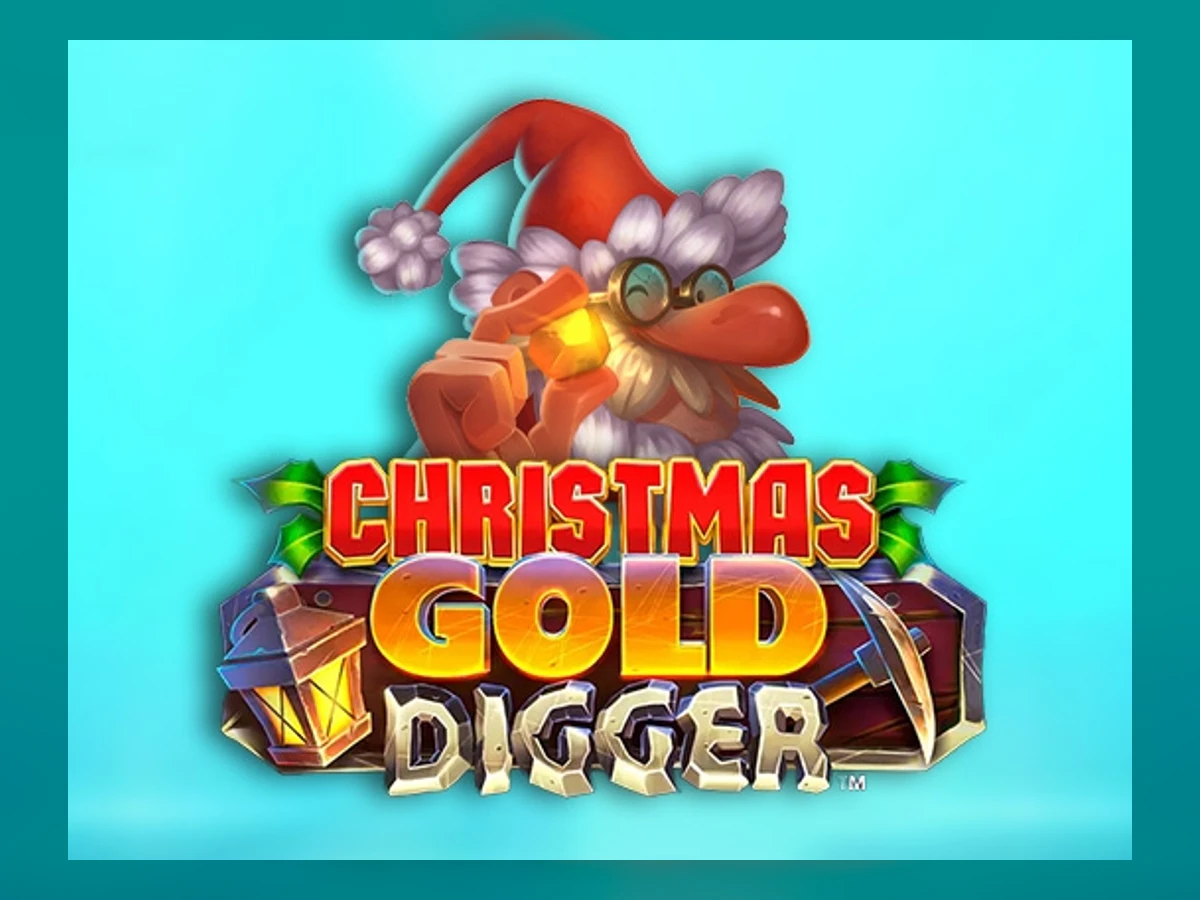 Christmas Gold Digger slot game artwork