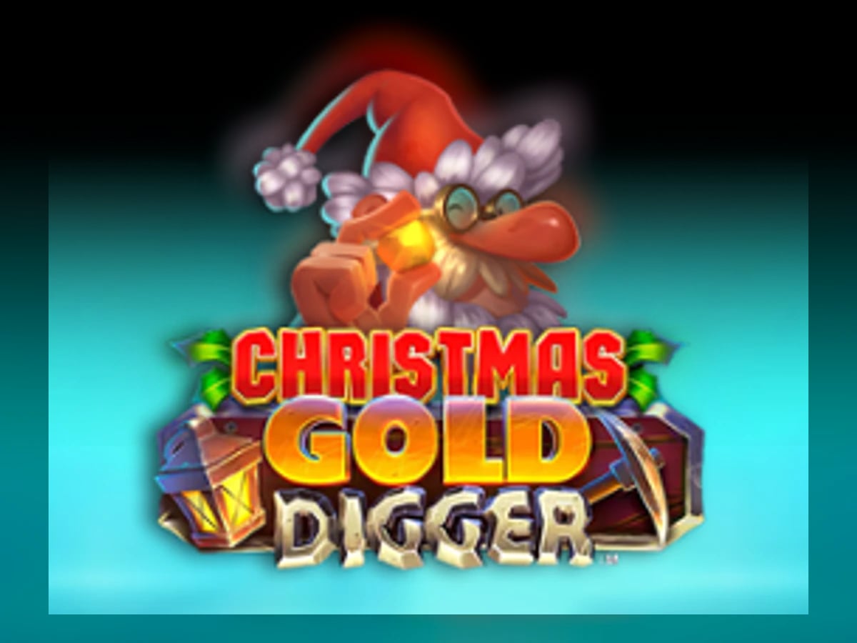 Christmas Gold Digger slot game artwork