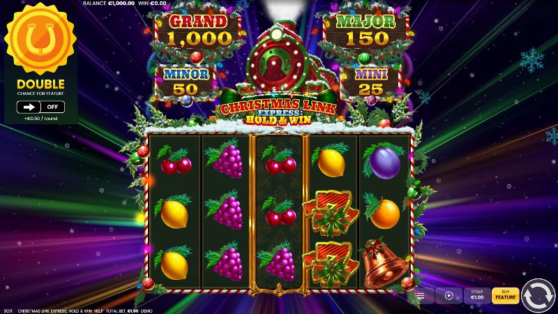 Christmas Link Express: Hold And Win slot game artwork