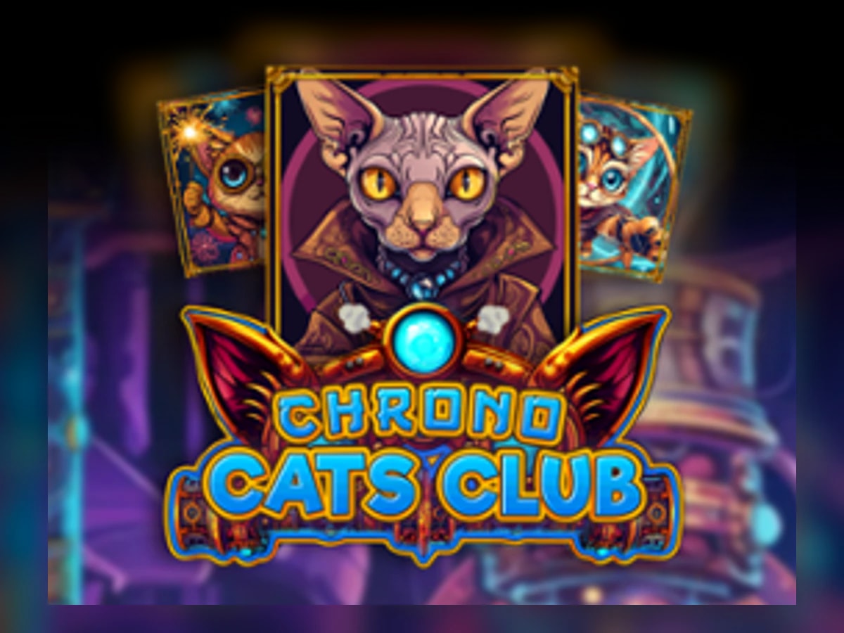 Chrono Cats Club slot game artwork