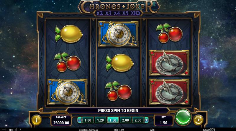 Chronos Joker slot game artwork