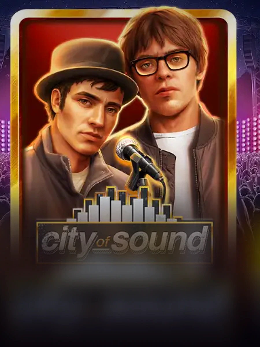 City Of Sound slot game artwork