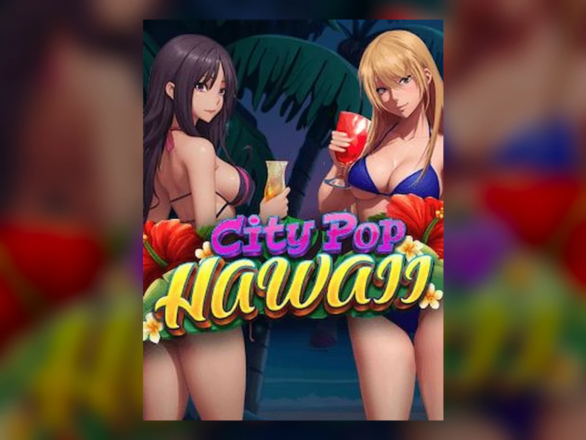City Pop Hawaii slot game artwork