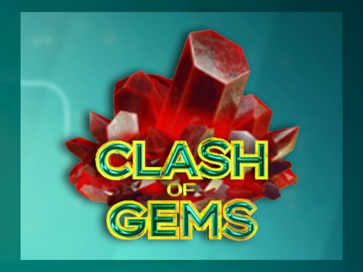 Clash of Gems slot game artwork