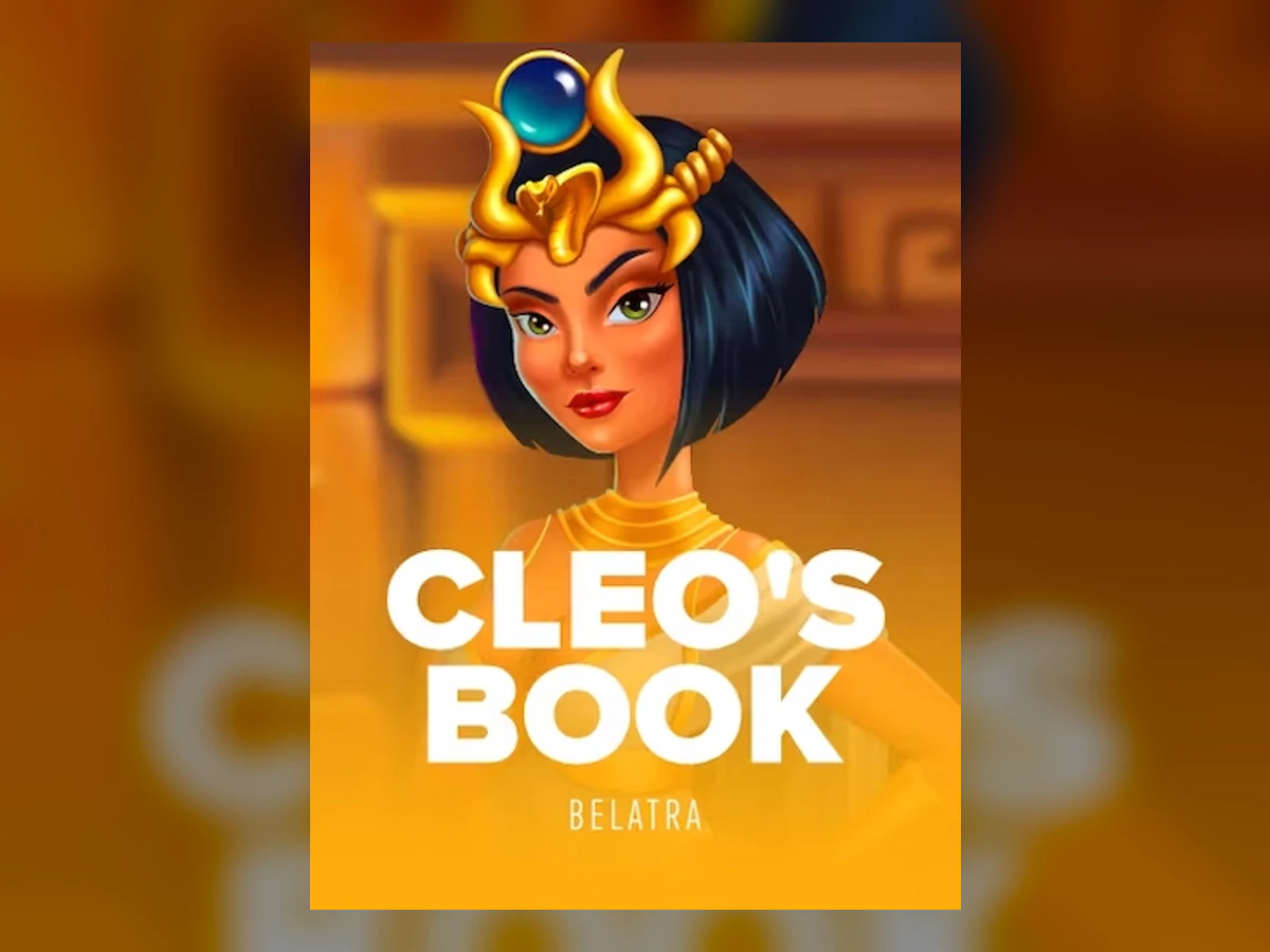 Cleo's Book slot game artwork