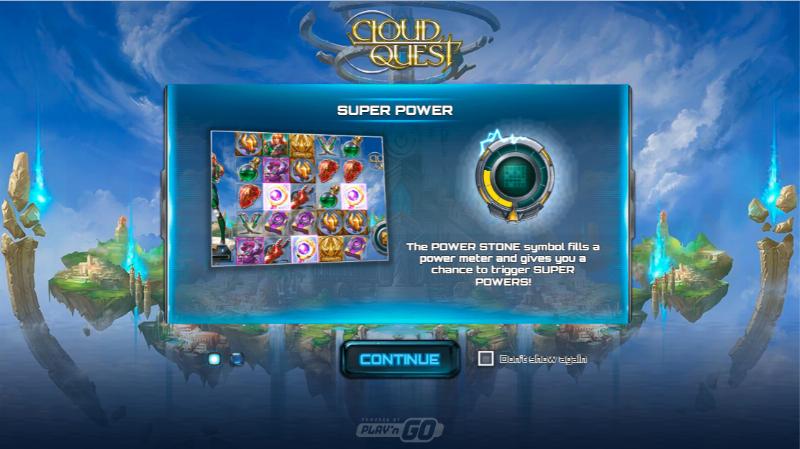 Cloud Quest slot game artwork