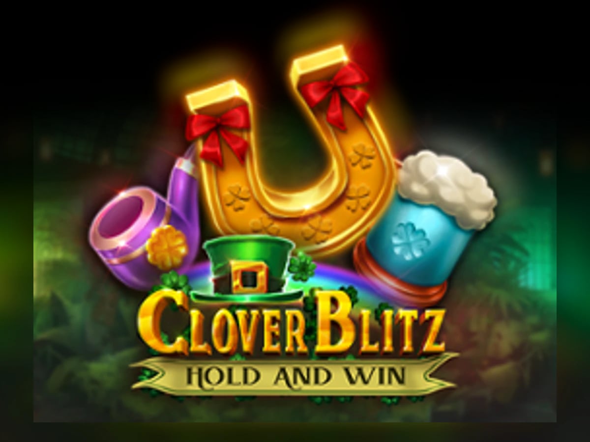 Clover Blitz Hold and Win slot game artwork