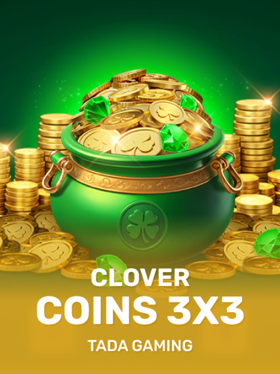 Clover Coins 3x3 slot game artwork
