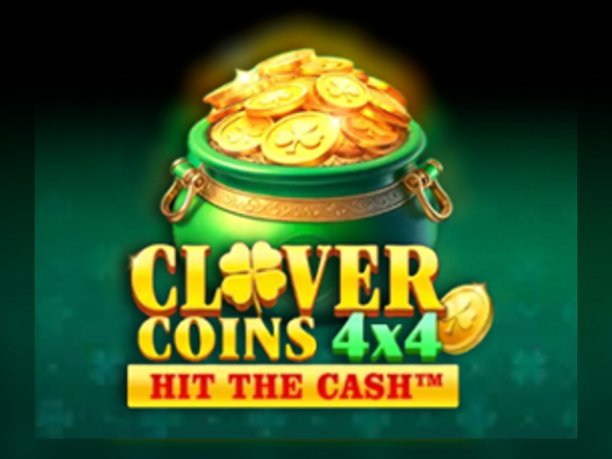 Clover Coins 4x4 slot game artwork