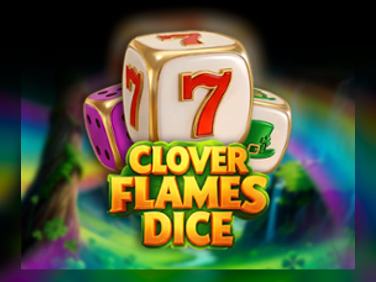 Clover Flames Dice slot game artwork