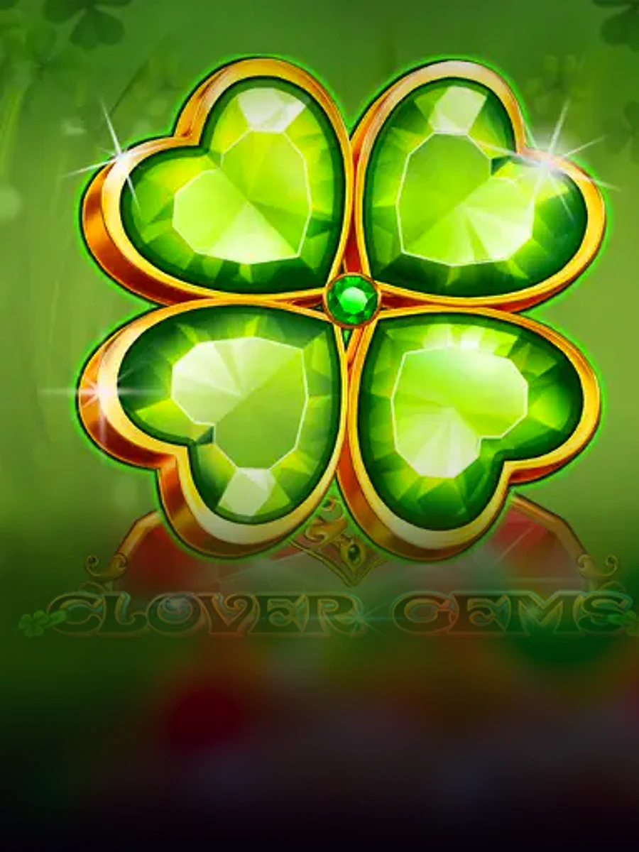 Clover Gems slot game artwork