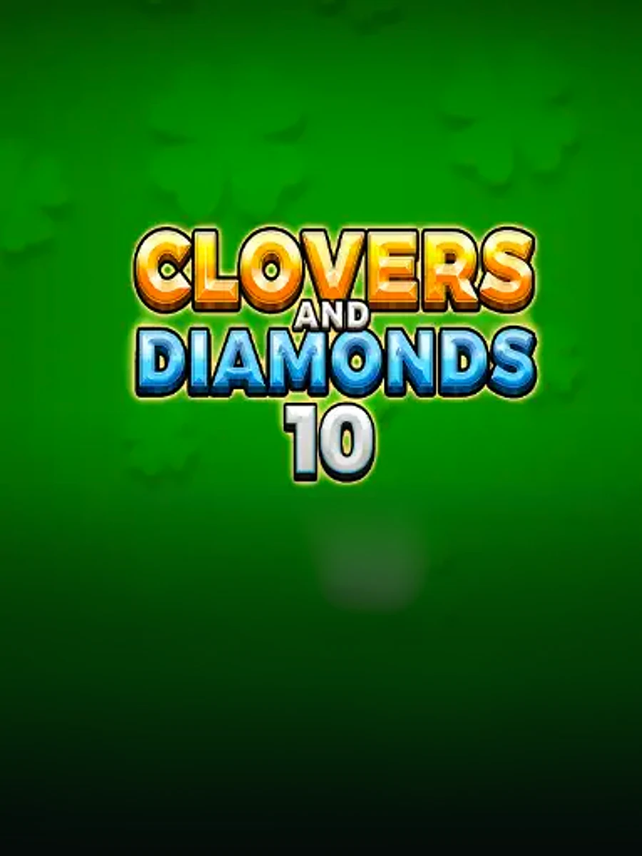 Clovers and Diamonds 10 slot game artwork