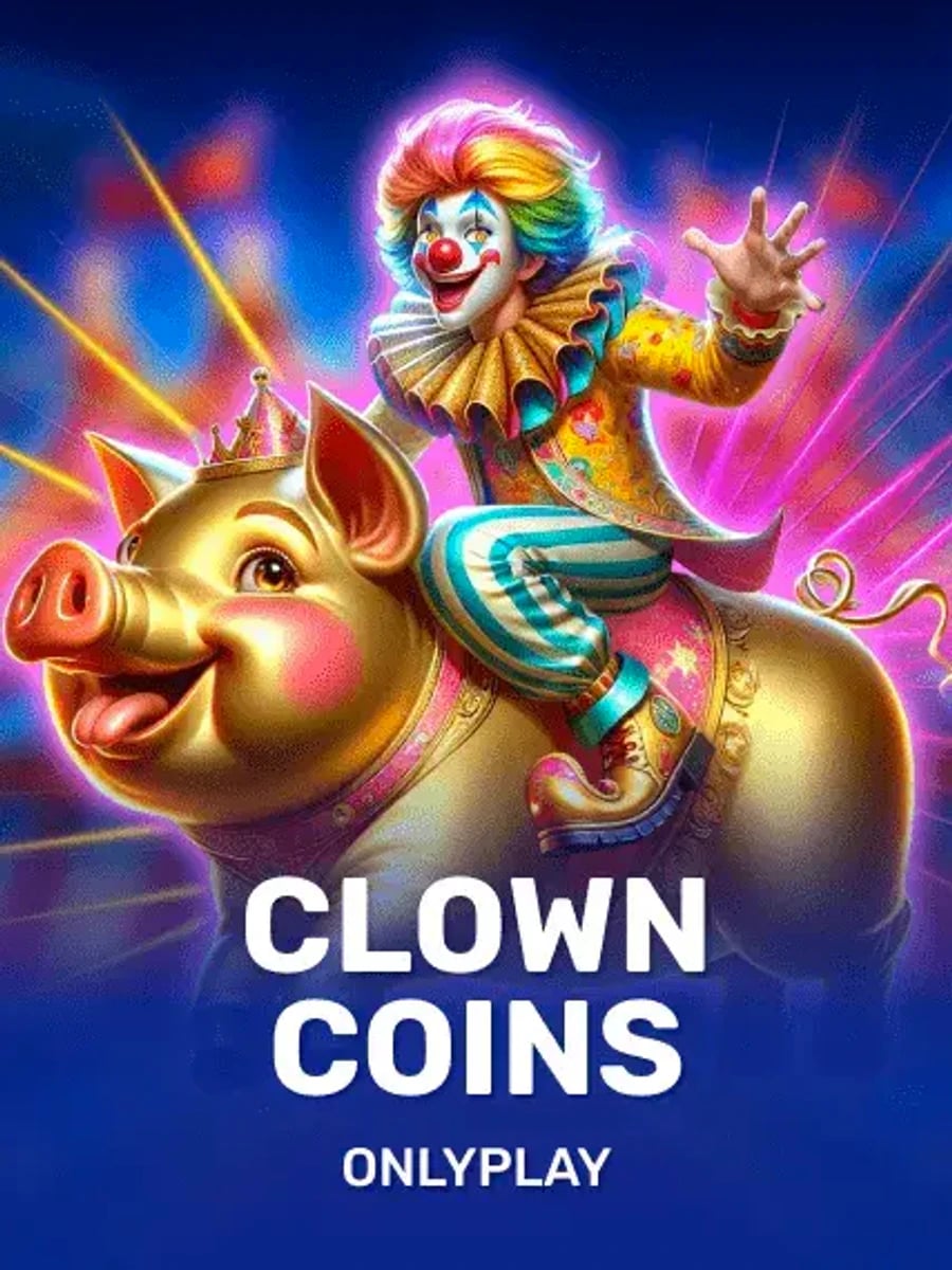 Clown Coins slot game artwork