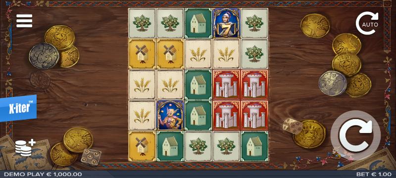 Cluster Kingdom slot game artwork