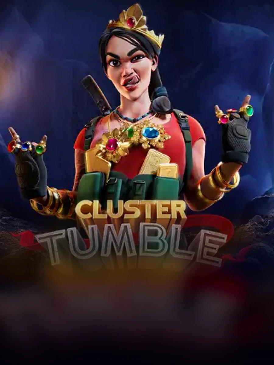 Cluster Tumble slot game artwork
