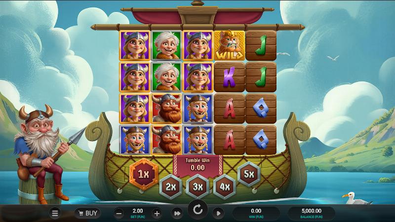 Cod Of Thunder Dream Drop slot game artwork