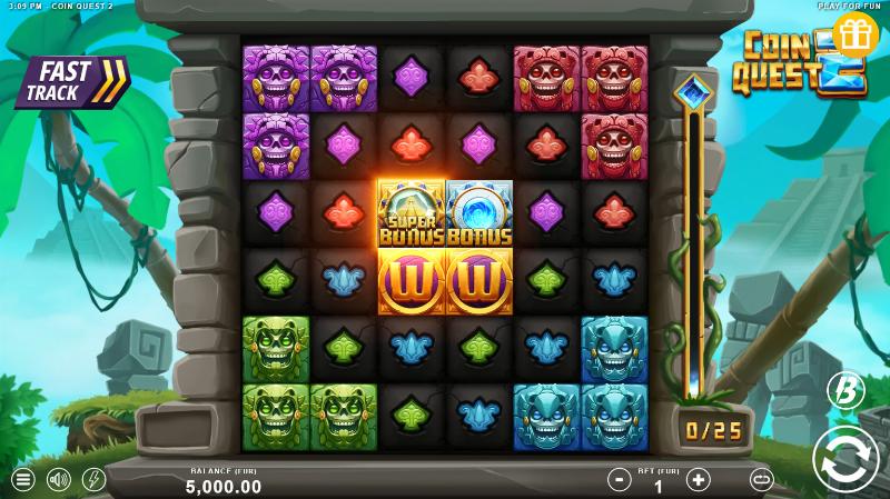 Coin Quest 2 slot game artwork