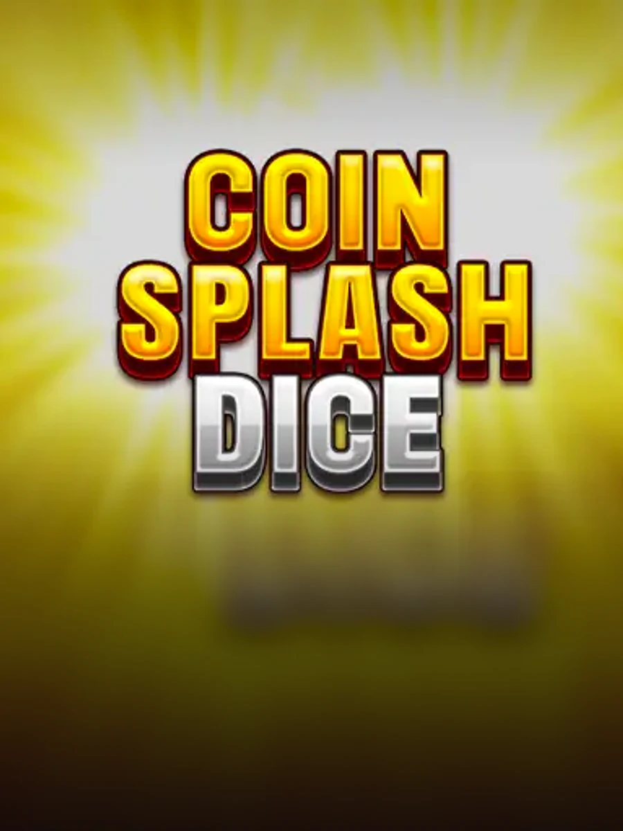 Coin Splash Dice slot game artwork