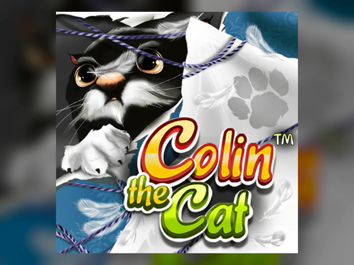 Colin the Cat slot game artwork