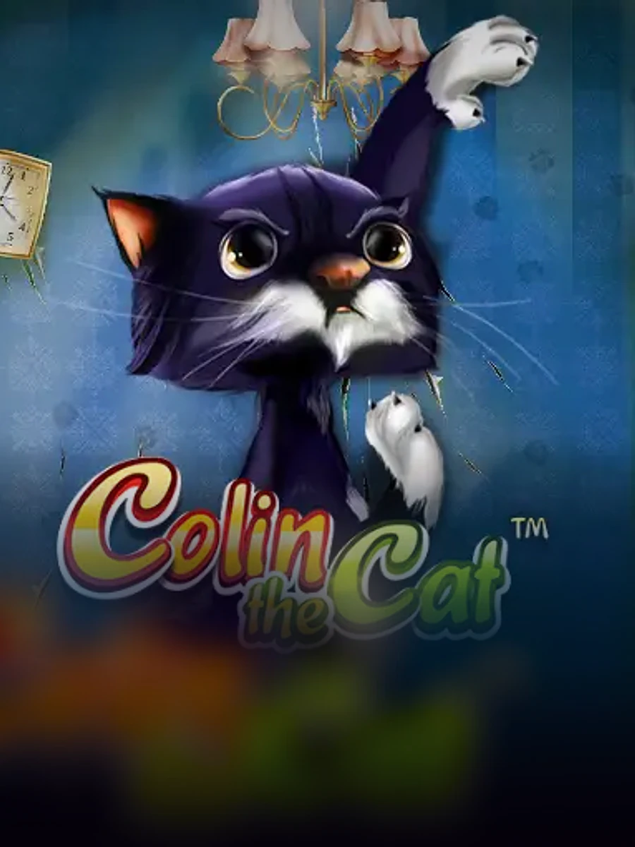 Colin the Cat slot game artwork