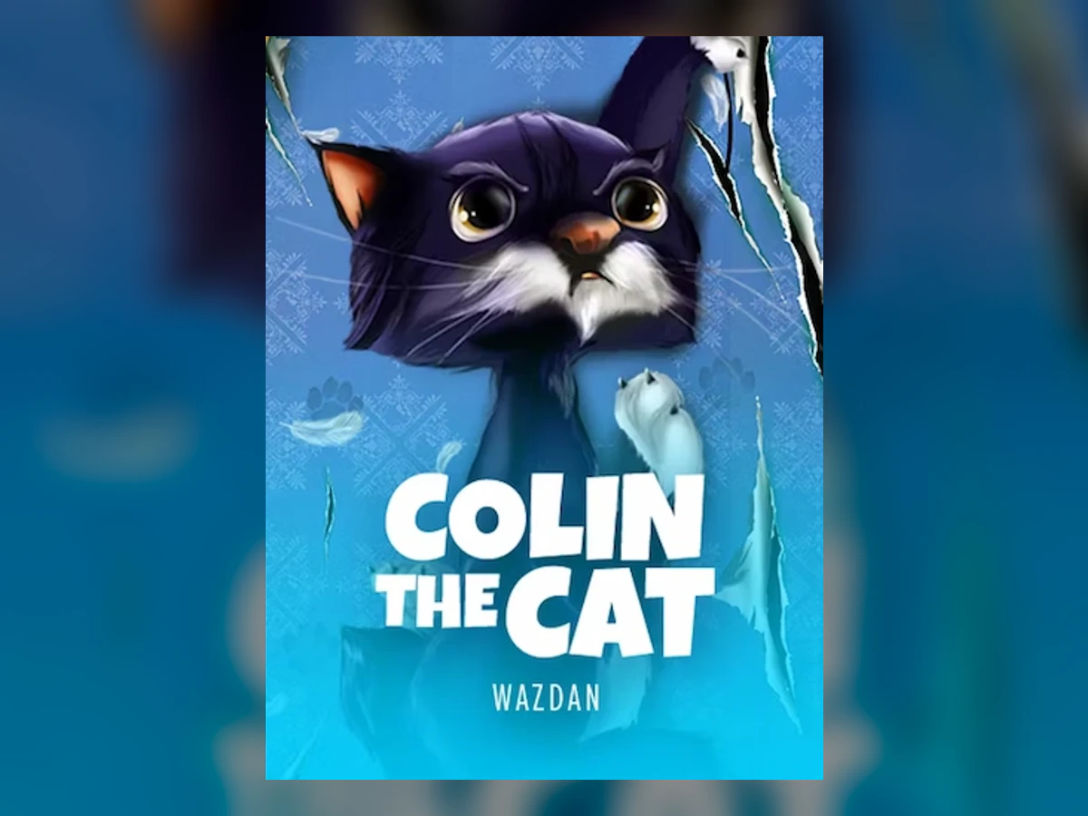 Colin the Cat slot game artwork