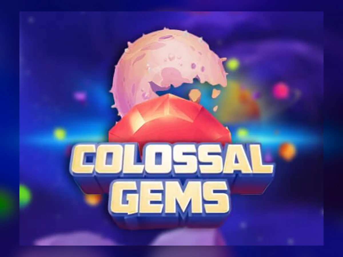 Colossal Gems slot game artwork