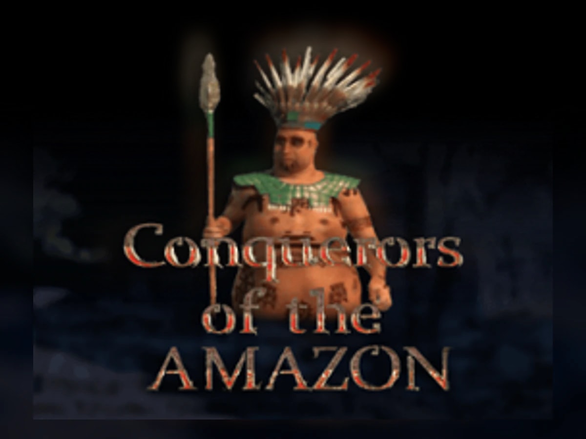 Conquerors of the Amazon slot game artwork